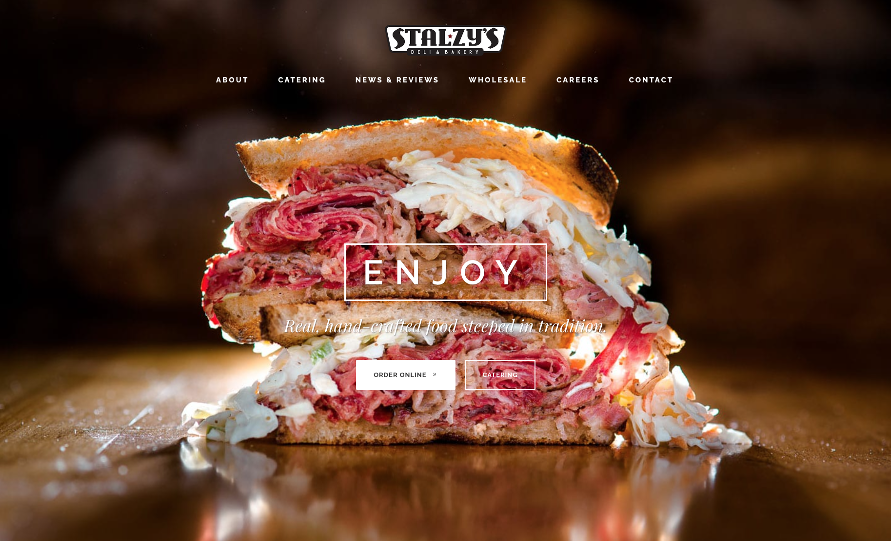 Stalzy's Deli Website